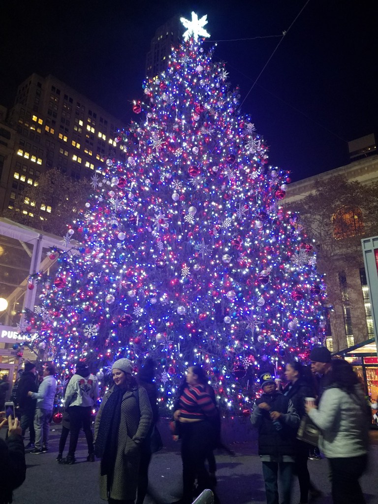 Rockefeller Center Christmas Tree New York City